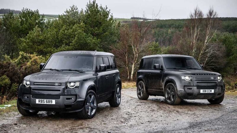 land rover defender 110 v8