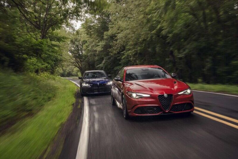 Alfa Romeo competes strongly