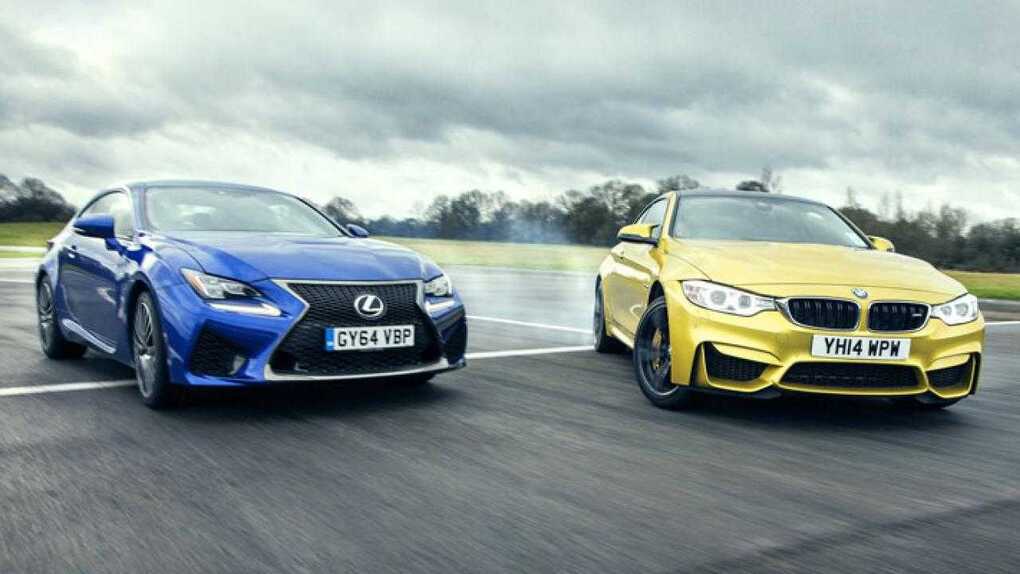 Comparison between BMW M4 and Lexus 3