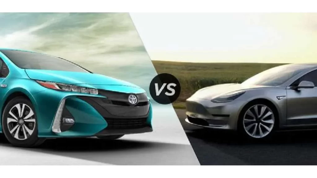 Comparison between Toyota FCV and Chrysler