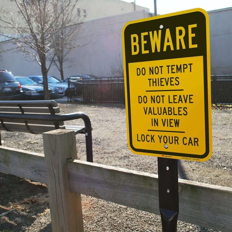 Beware leaving your car