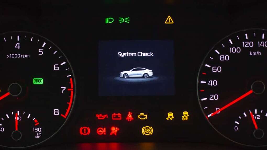 Car Dashboard Warning Lights Symbols