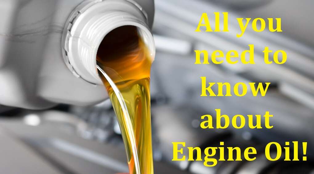 Engine Oil Pour text