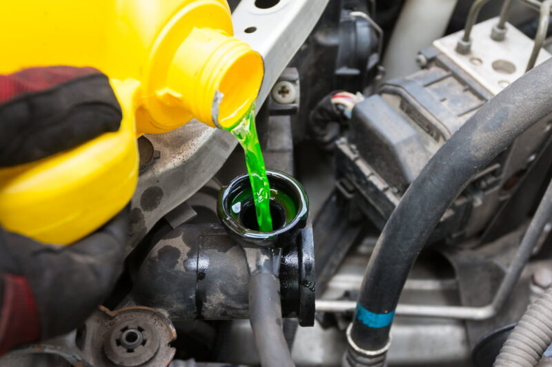 Red or green cooling water .. Which is better for your car