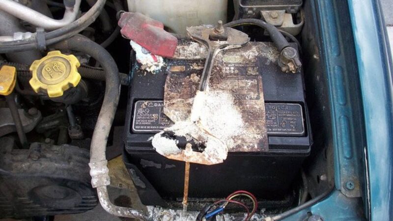 check a car battery