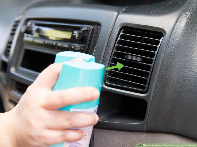 How to clean the car air conditioner and get rid of the bad smell