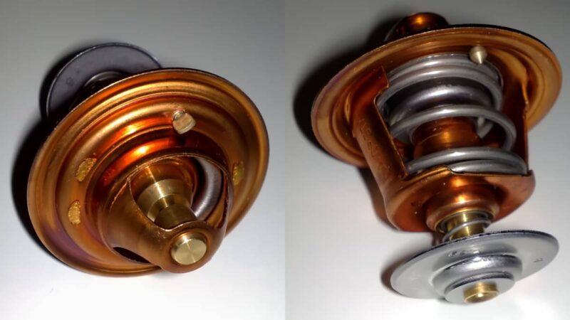 how to determine if a cars engine thermostat is stuck