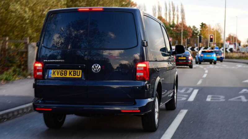 more than half of van drivers don t know the impact their loads have on stopping distances