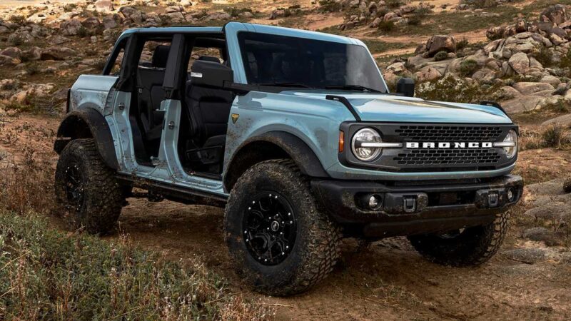2021 ford bronco four door