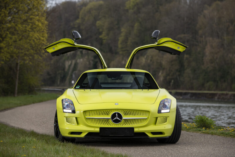 Mercedes Benz SLS AMG Electric Drive 1