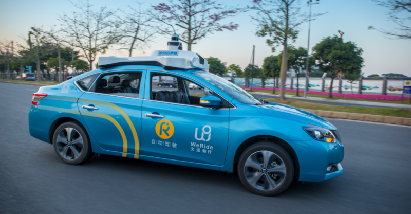 WeRide conducts driverless test