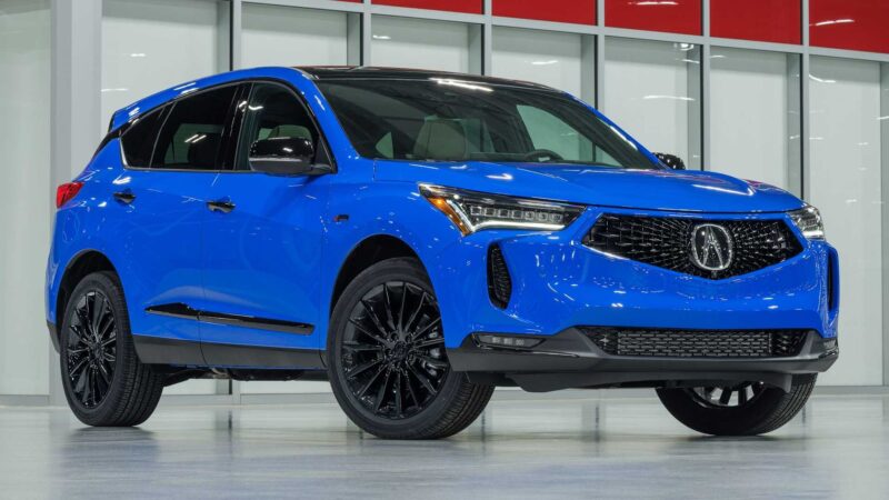 2022 acura rdx front 3 4