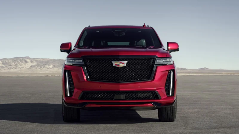 2023 Cadillac Escalade V head on