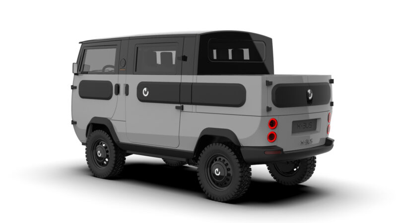 XBUS Offroad Pickup KombiPickup rear