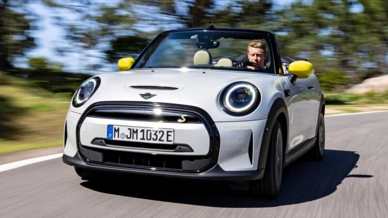 2022 mini cooper se convertible one off