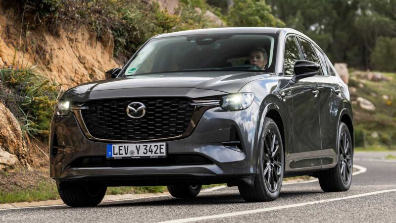 mazda cx 60 2022 in machine grey
